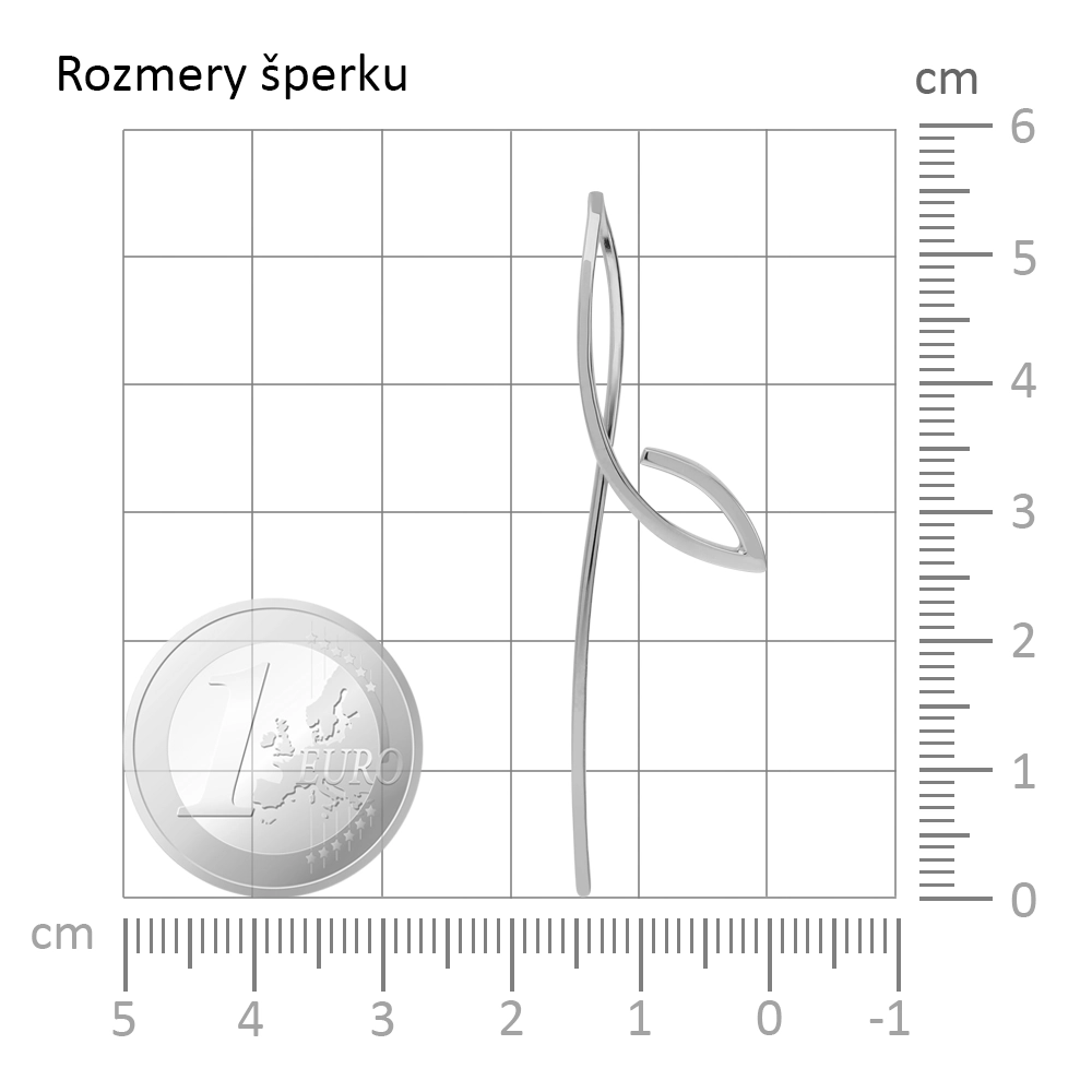Zlaté náušnice Angela