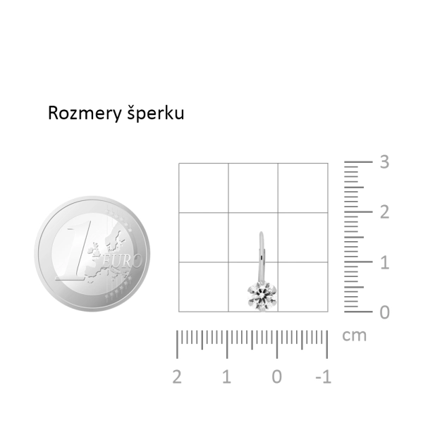 Zlaté náušnice Rika