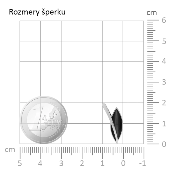 Zlaté náušnice Merce