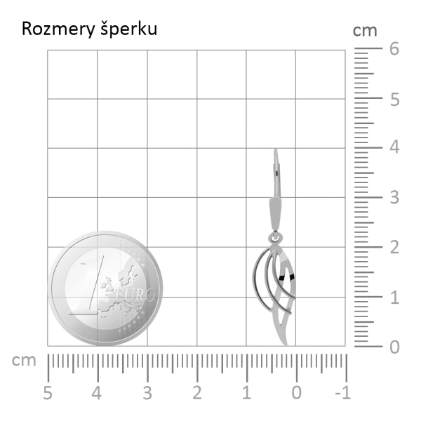 Zlaté náušnice Margarita