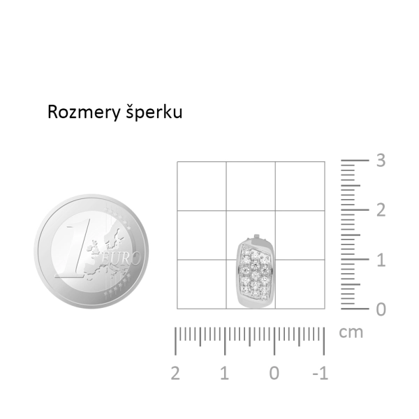 Zlaté náušnice Windy - zapínanie na balónik