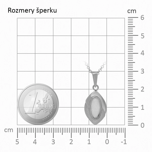 Zlatý prívesok Audrey