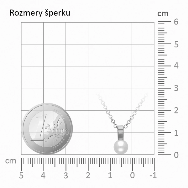 Zlatý prívesok Anda 7 mm - pevný záves