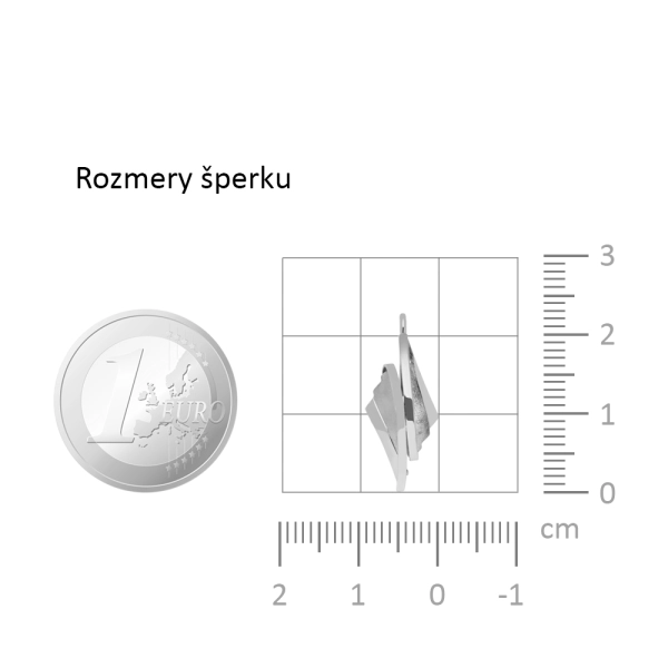 Zlaté náušnice Saskia