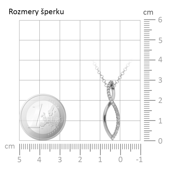 Zlatý prívesok Barbara