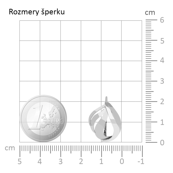 Zlaté náušnice Christelle