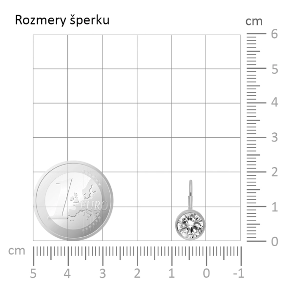 Zlaté náušnice Lolita