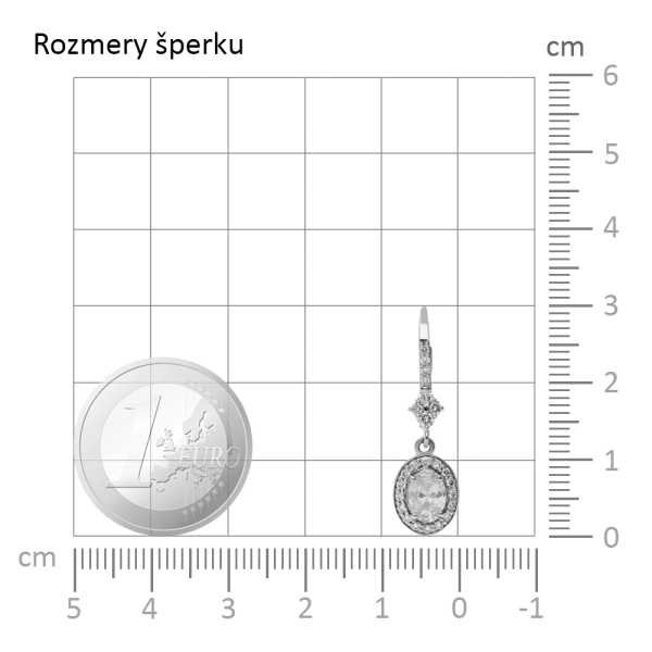 Zlaté náušnice Antoinette