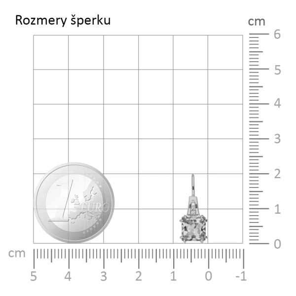 Zlaté náušnice Evelyne