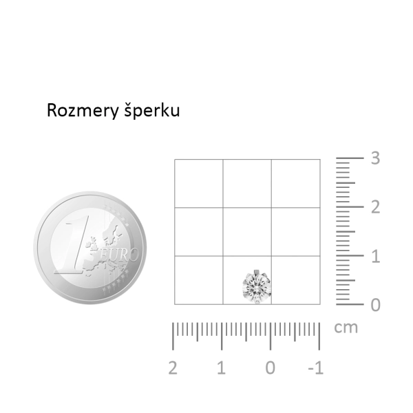 Zlaté náušnice Rika na balónik