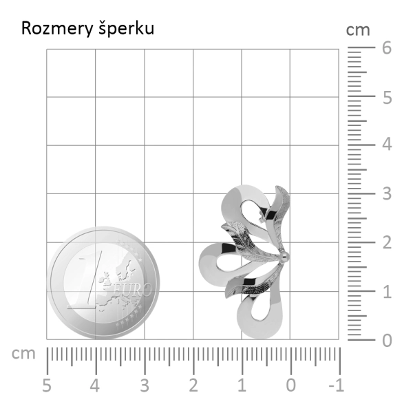 Zlaté náušnice Inge na balónik