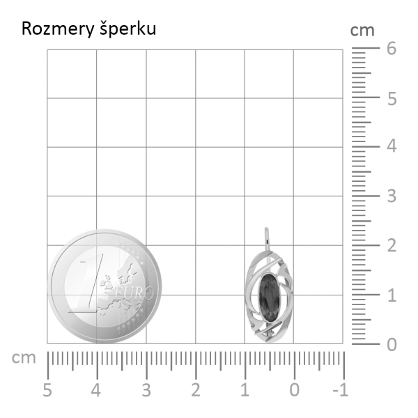 Zlaté náušnice Andrea