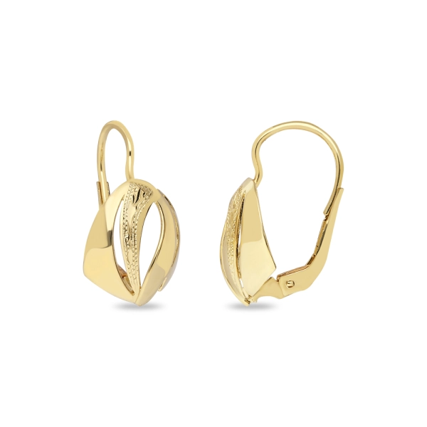 Zlaté náušnice Imelda