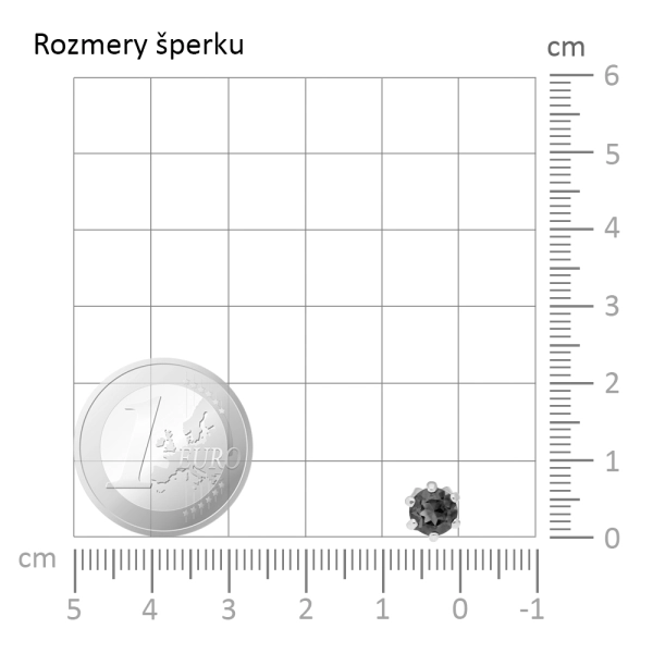 Zlaté náušnice Delphina