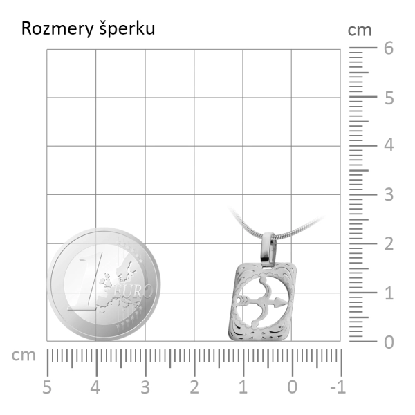 Zlatý prívesok Znamenie Srelec