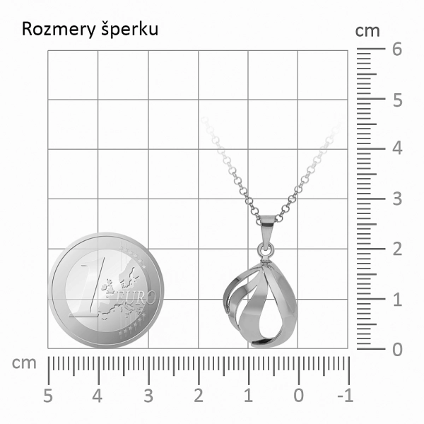 Zlatý prívesok Christelle