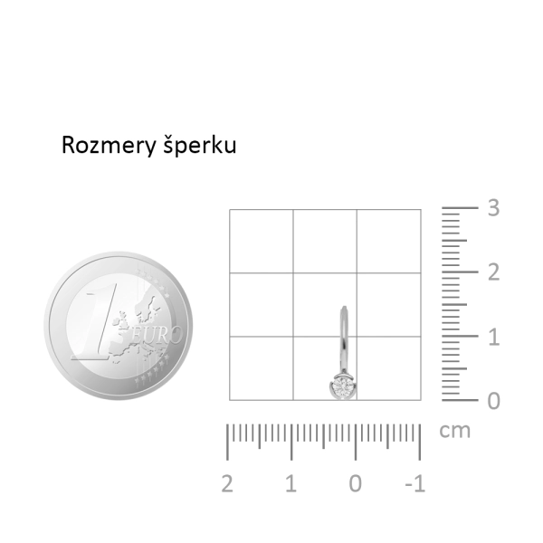 Zlaté náušnice Lis