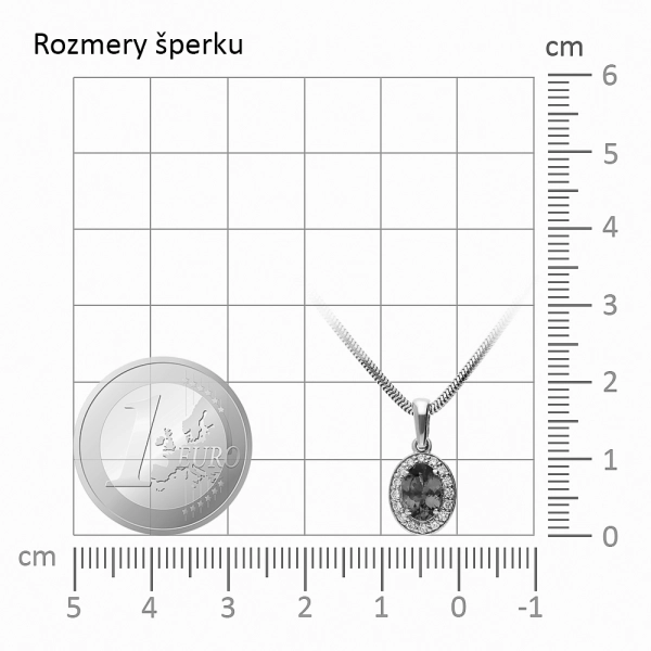 Zlatý prívesok Antoinette