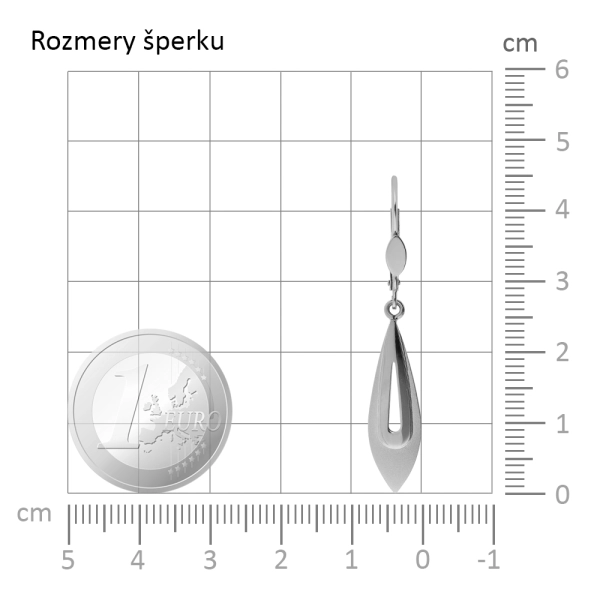 Zlaté náušnice Lena