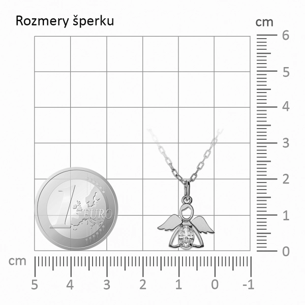 Zlatý prívesok Anjel I
