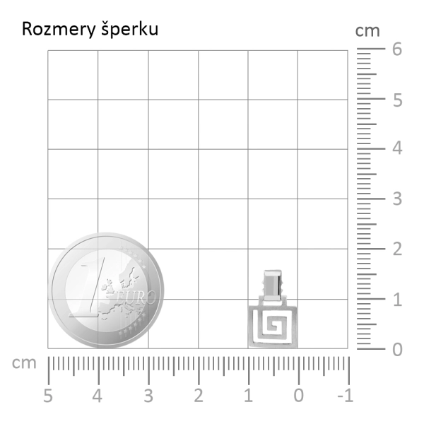 Zlaté náušnice Greek
