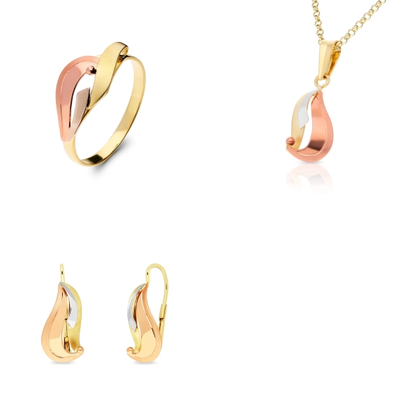Set zlatých šperkov Marion
