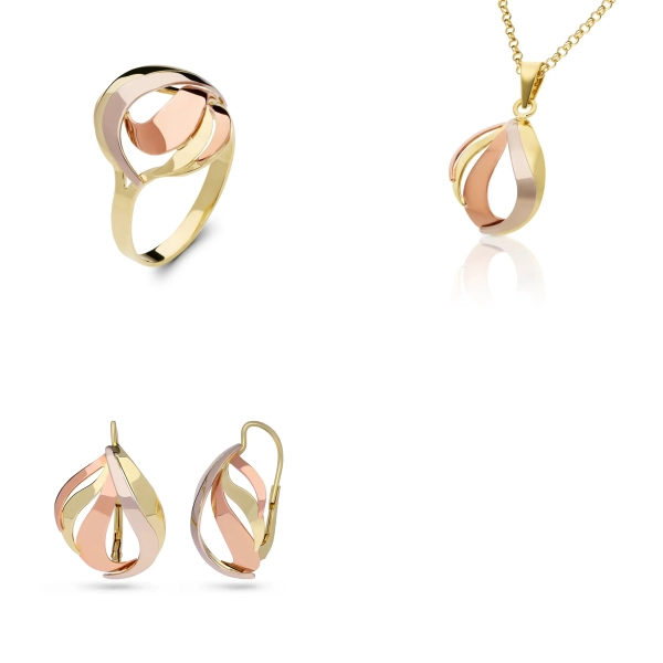Set zlatých šperkov Christelle